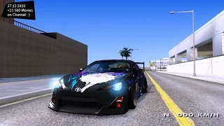 Toyota GT86 Yatogami Tohka Itasha - GTA San Andreas 1440p / 2,7K 60FPS _REVIEW