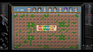 Saturn Bomberman (Battle Mode - Wide) (10 players) (5 Wins)