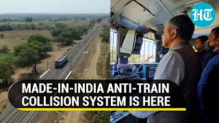 Made-in-India Rail safety system is here; Modi Minister oversees Kavach successful tests