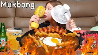 Sub)Real Mukbang-Extreme Hot Spicy Curry that even the One-Chip Owner Cried 🥵  ASMR Korean Food