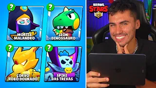 CONCURSO DE SKINS VALENDO... Brawl Stars