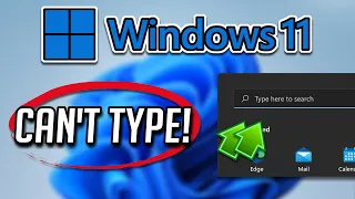 Can't Type In Windows 11 Search Bar Fixed |How to Fix Windows 11 Search Bar Not Working
