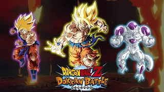 If Dokkan Music was in Dragon Ball - INT LR Super Saiyan Namek Goku (SSJ Goku vs. Frieza)