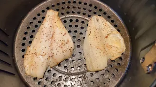 Air Fryer Flounder Fish