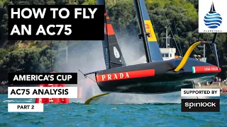 How America's Cup crews fly their  AC75s