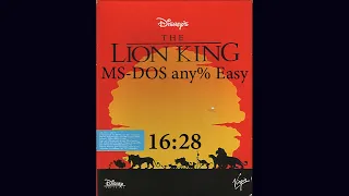 The Lion King (MS-DOS) any% Easy 16:28