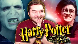 TOM IS SCARY! First Time Watching *Harry Potter and the Goblet of Fire (2005)* Movie Reaction