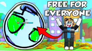 Crazy Odds! This NEW Exclusive Egg Will Be FREE For EVERYONE In Pet Sim 99 Update!