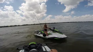 Jet Ski OrcaPak units on FXHO Waverunner