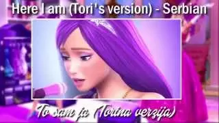 Barbie:Princess & Popstar - Here I am (Tori's version) (Serbian)