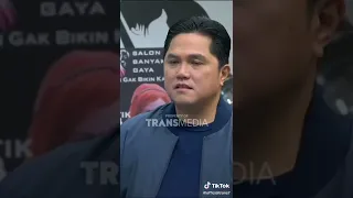 Kagetnya Erick Thohir, Saat Di Sapa "Jokowi" KW di Trans 7