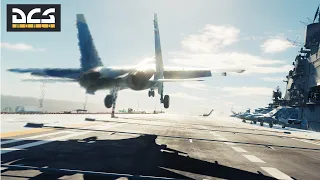 DCS - SU 33 - Nos débuts sur Porte Avion