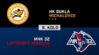 9.kolo Dukla Michalovce - MHK 32 Liptovský Mikuláš HIGHLIGHTS