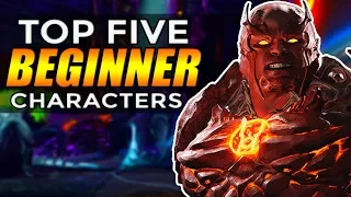 Injustice 2: Top 5 Characters For Beginners!