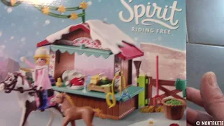 PLAYMOBIL 70395 Weihnachten in Miradero, Spirit Riding Free