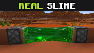 Realistic Slime in Minecraft