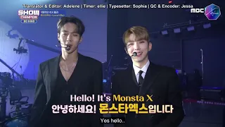 [ENG SUB] 201117 MONSTA X Love Killa Show Champion Behind