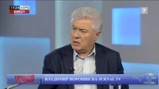 Воронин считает, что русский язык в Молдове не должен становиться государственным