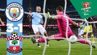 Man City 3-1 Southampton I Highlights I Carabao Cup