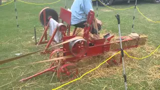 1/3 scale Case baler