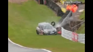 Brands Hatch Clio Sport Championship Race 2 - Kingsbury Crash