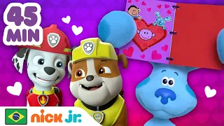 Patrulha Canina, Blaze, Blue, Bubble Guppies e Santiago Celebram o Amor por 45 minutos! | Nick Jr.