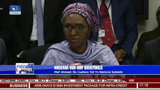 Nigeria WB-IMF Briefings: No Cushion Yet To Remove Subsidy - Finance Minister