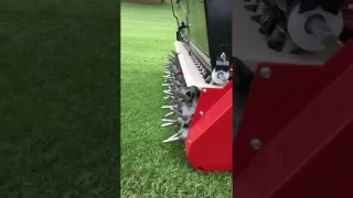 Ventrac EA-600 Aera-Vator in Action