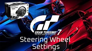 Gran Turismo 7   Best Steering Wheel Settings