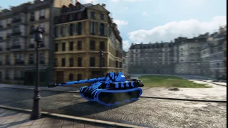 World of Tanks - Rheinmetall Skorpion G skin ((blue v1.2 (Download))