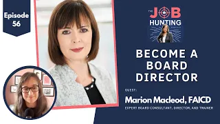 56. How to start your board director career - with Marion Macleod, FAICD