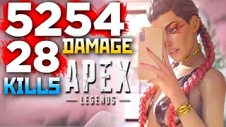 СФОТКАЛ 28 Килов 5254 Урона Лоба АПЕКС ФЕРМА -  Apex Farm Lifeline 20 Kills 4000 dmg