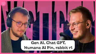 #28 | Про генеративний штучний інтелект, Humane AI Pin, rabbit r1, GPT, Copilot | Подкаст ЖеПеТе