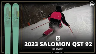 2023 Salomon QST 92 Ski Review with SkiEssentials.com