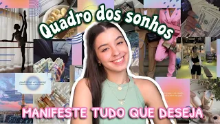 lei da atração// como fazer um quadro dos sonhos🤍