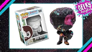 Galaxy Painted Bob Ross Funko Custom