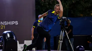 Sweden Men roll 22 strikes in a row, almost back-to-back 300 games | 2021 IBF World Championships