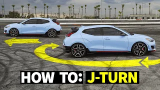 How to do J-Turns in a Front Wheel Drive Car! FWD Hoon School, pt.1