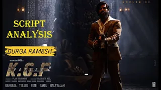 KGF  Script Analysis -1&2 By Durga Ramesh || Kinosappi ||