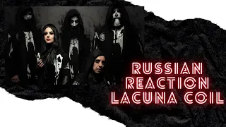 Russian Reaction  Lacuna Coil - Blood, Tears, Dust (official video)/ English Subtitles