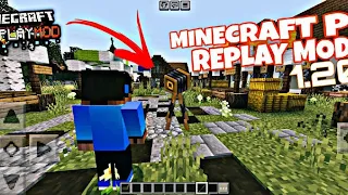 Cinematic With Replay Mod Minecraft PE ft  @SpunkyInsaan20