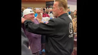 Dreams do come true! Meeting Arnold Schwarzenegger