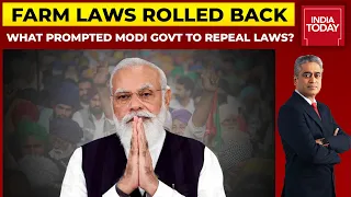 Electoral Benefit Prompted Modi Govt To Roll Back Farm Laws? | News Today With Rajdeep Sardesai