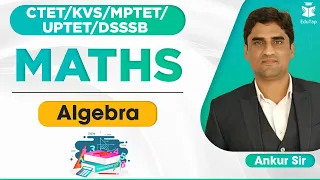 CTET/KVS/MPTET/UPTET/DSSSB | Algebra |  Math