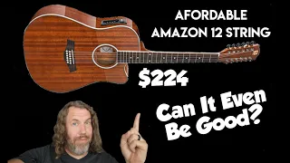 Vangoa 12 String Acoustic Guitar  - The Cheapest 12 String You Can Buy on Amazon