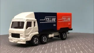 トミカ 74-5 三菱ふそう コンテナトラック MITSUBISHI FUSO CONTAINER TRUCK たくさん運ぼう！運搬車セット