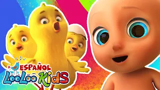 ¡Los pollitos 🐥🎶: Compilación de una hora de canciones para niños de LooLoo Kids 🎉 LLK