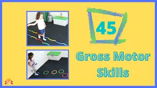 Gross motor skills [45 fun home physical activities for kids]