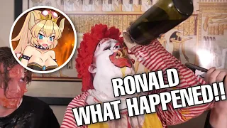 ASMR GONE WRONG!!!!! | Ronald McDonald EXTREME Muckbang(Bowsette Reacts)