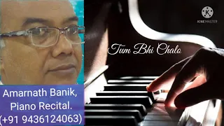 Tum Bhi Chalo | Kishore Kumar | Zameer | Instrumental (Piano) Cover | Amarnath Banik